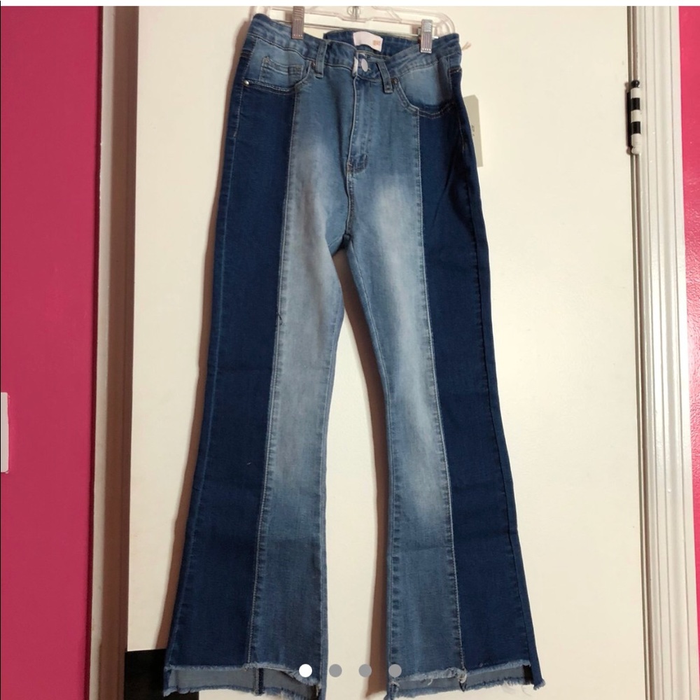BOHO TWO TONE JEANS